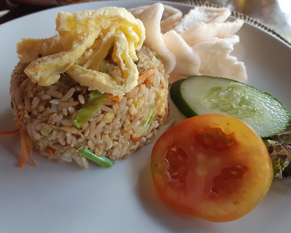 fried rice - onje villa ubud