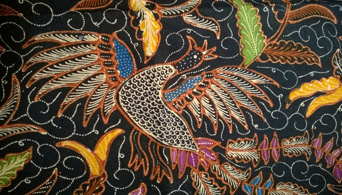Motif Batik Burung Cendrawasih Papua 